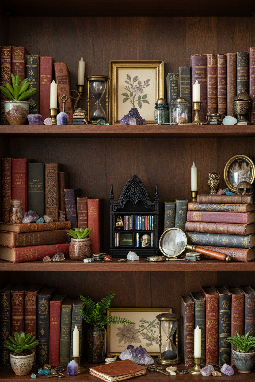 Gothic Mini Book Shelf