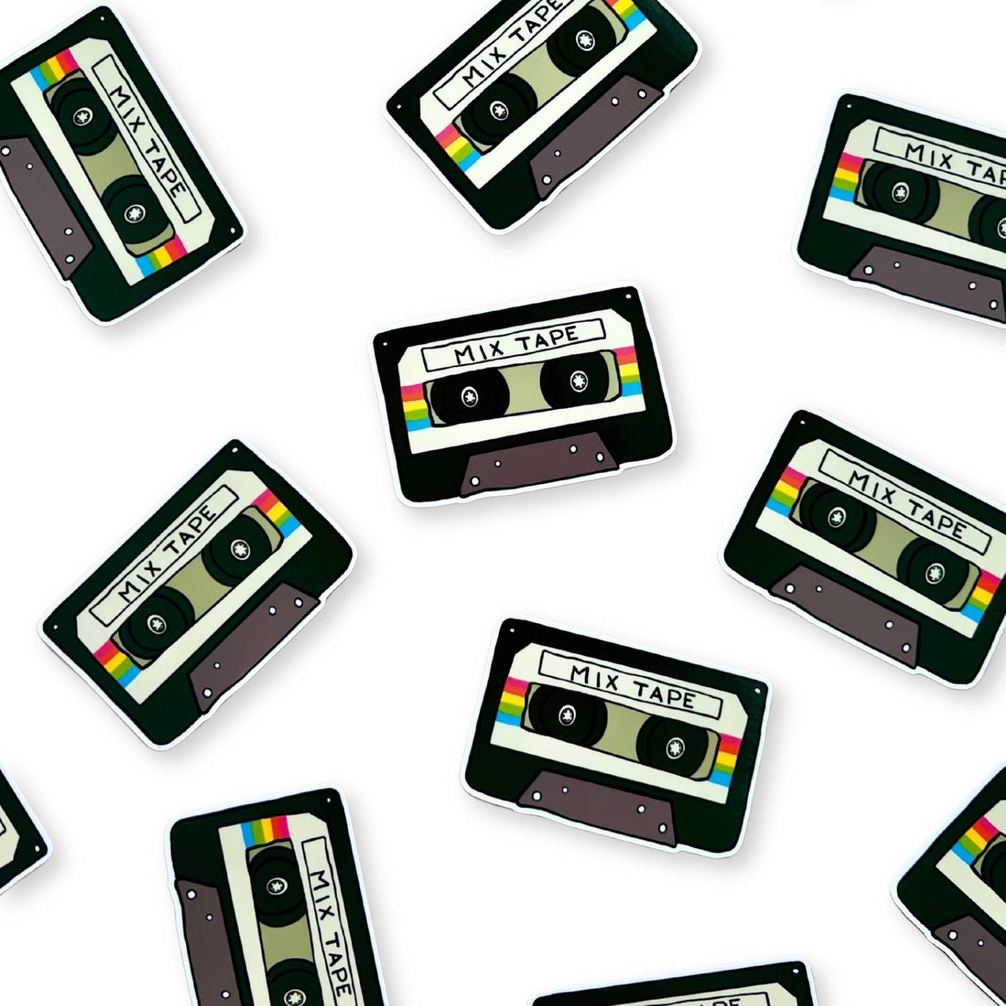Mix Tape Vinyl Sticker-"Ribbon Destroyer 3000"