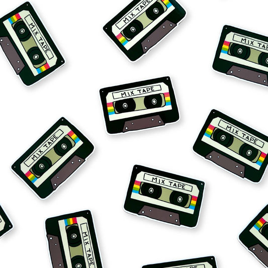 Mix Tape Vinyl Sticker-"Ribbon Destroyer 3000"