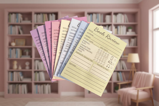 Book review sticky Notes