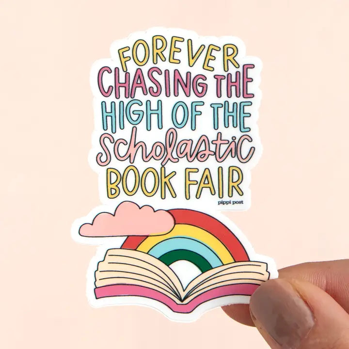 Chasing BookFair High-Sticker