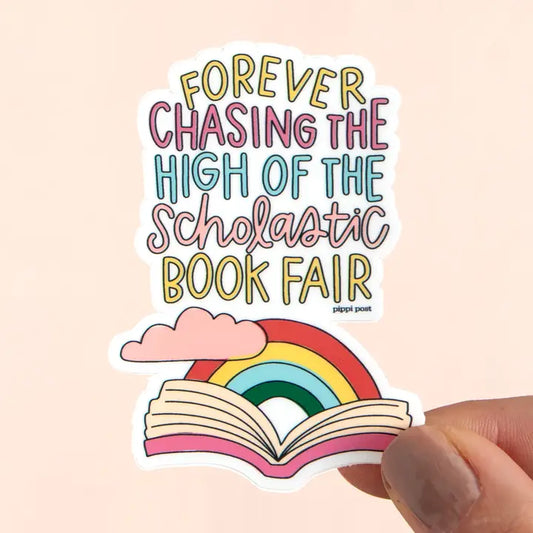 Chasing BookFair High-Sticker