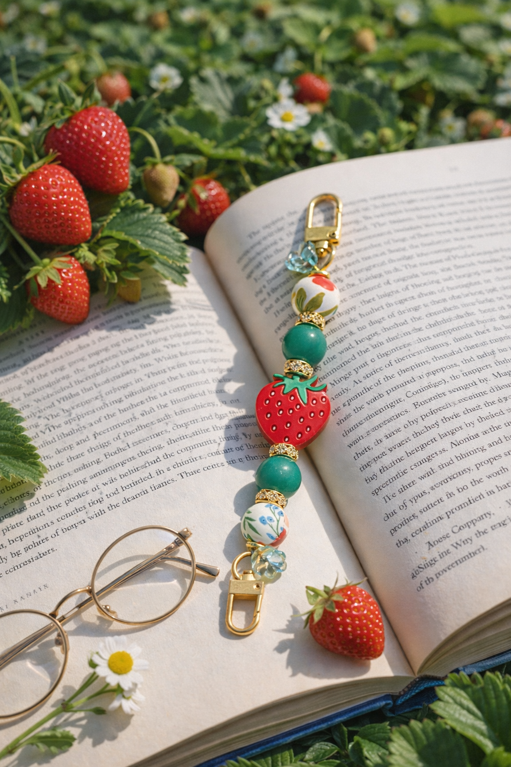 Kindle Straps - Strawberry Fields