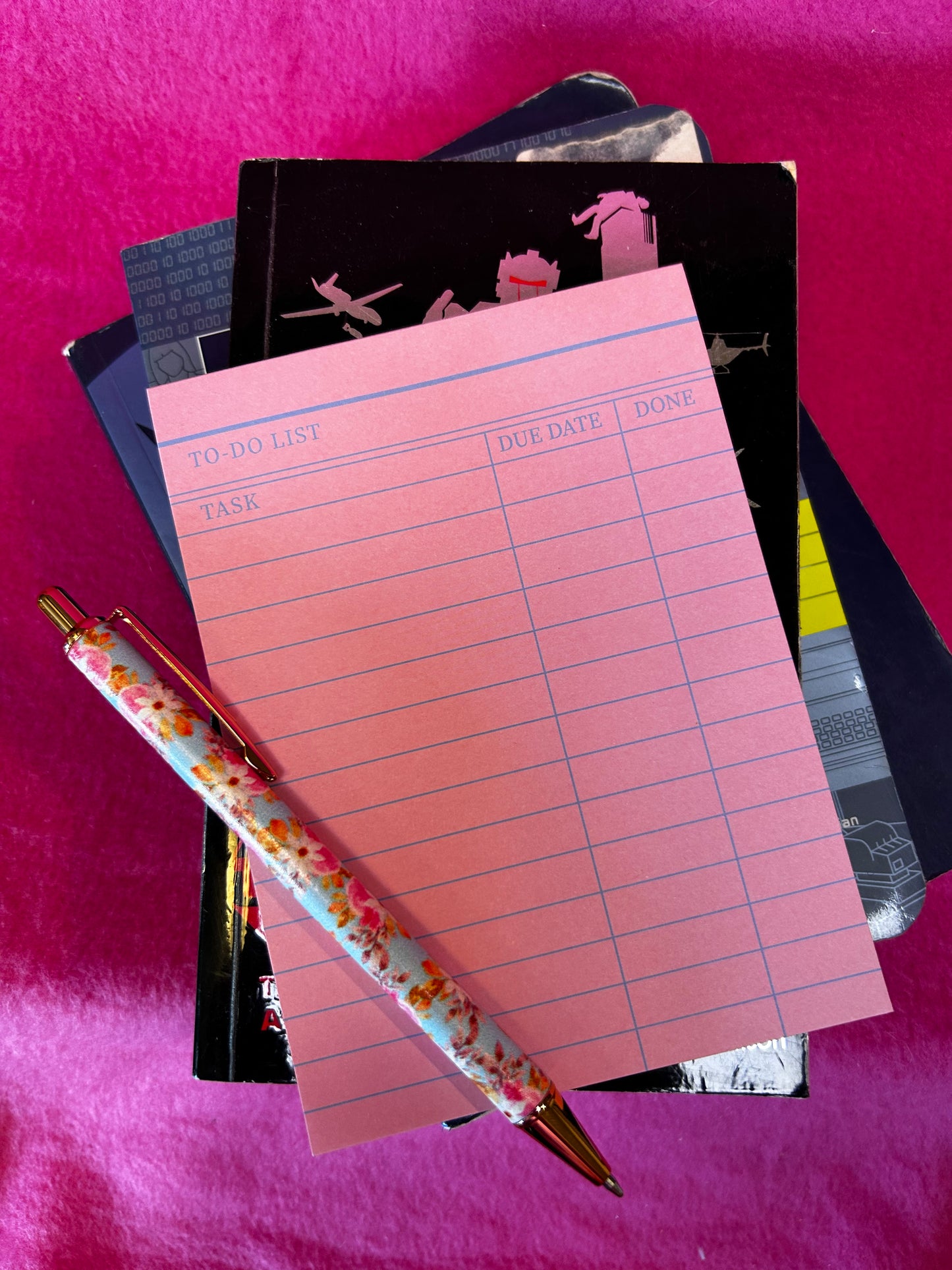 Library Note Card