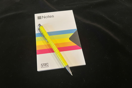 Vintage VHS Notepad "Be Kind, Rewrite"