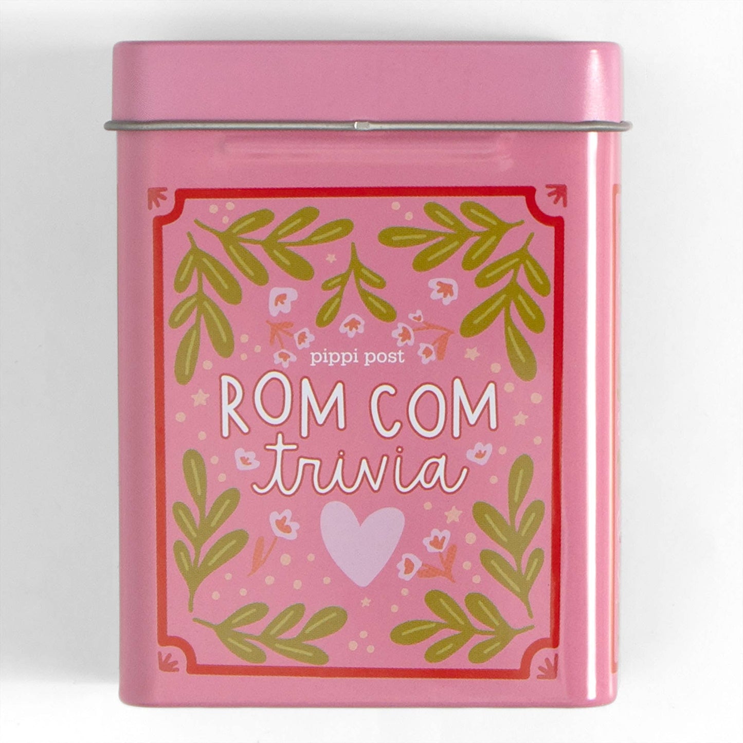 Rom Com Trivia Game - Deck of Cards + Storage Tin
