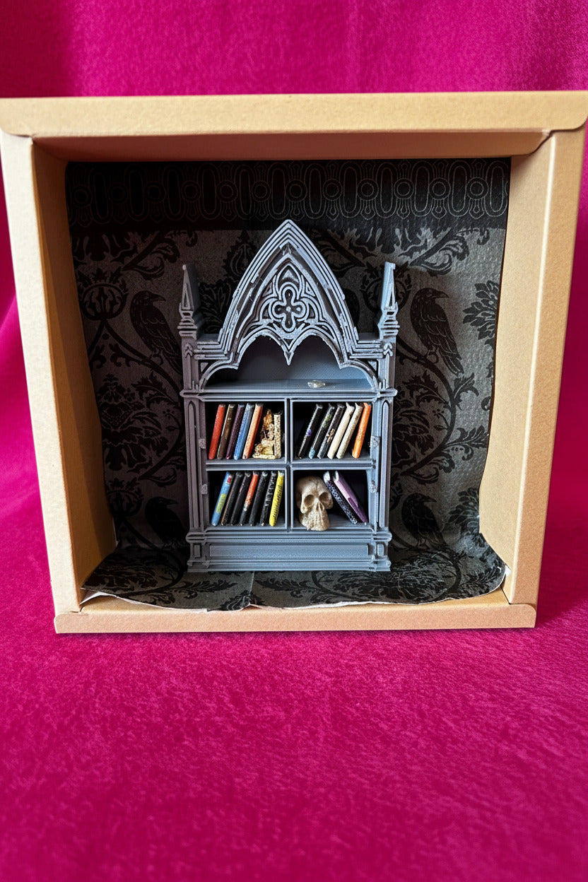 Gothic Mini Book Shelf