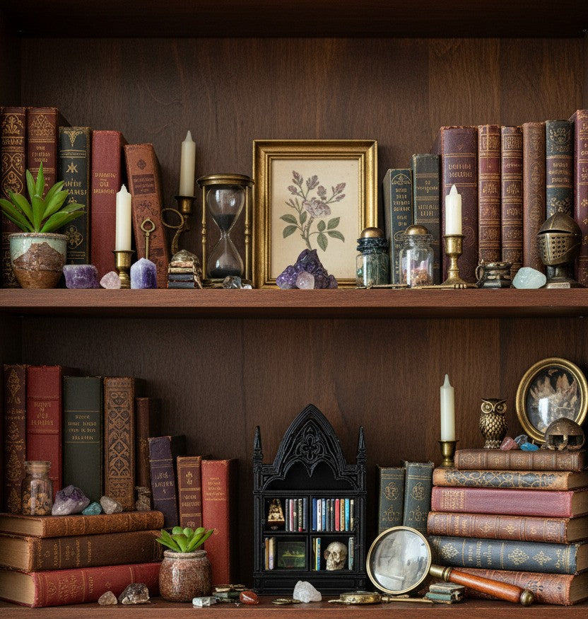Gothic Mini Book Shelf