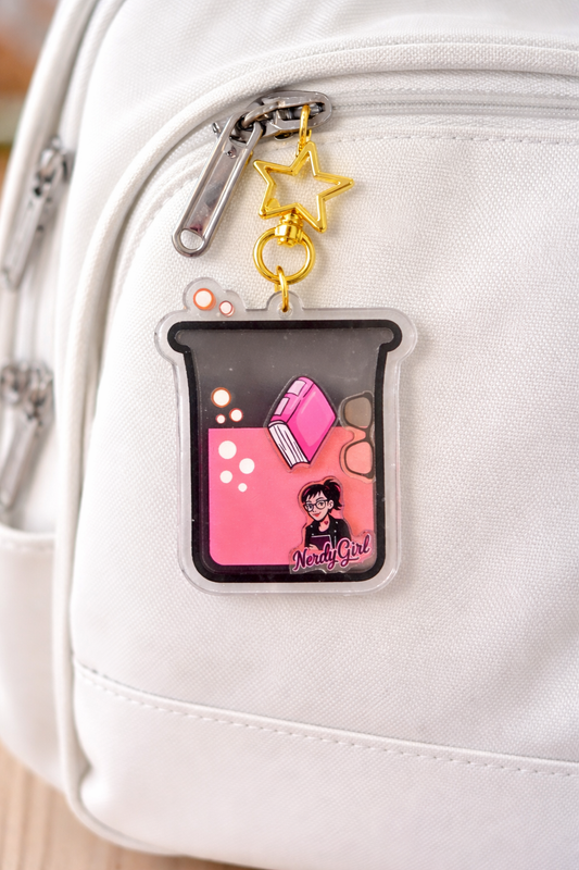 Nerdy girl charm