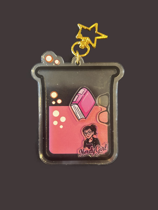 Nerdy girl charm