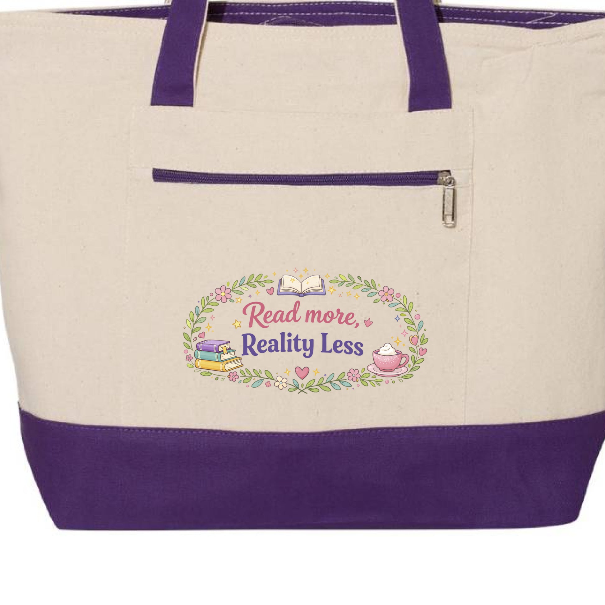Natural/ Purple - FRONT