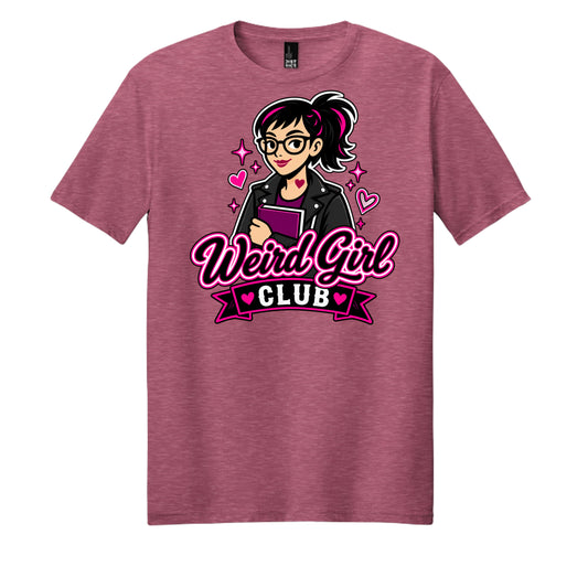 Awareness Pink Heather - DM108 - FRONT