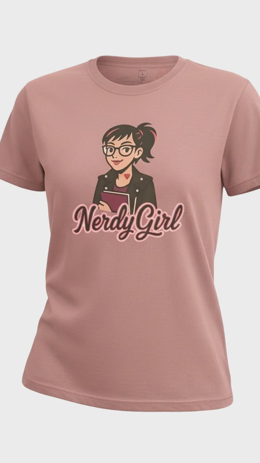 Nerdy Girl Tshirt
